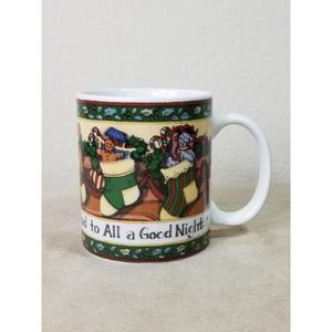 International China Company A Christmas Story Coffee Mug Tea Cup Porcelain Vtg